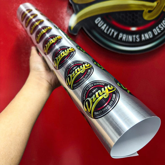 SILVER BRUSHED VINYL