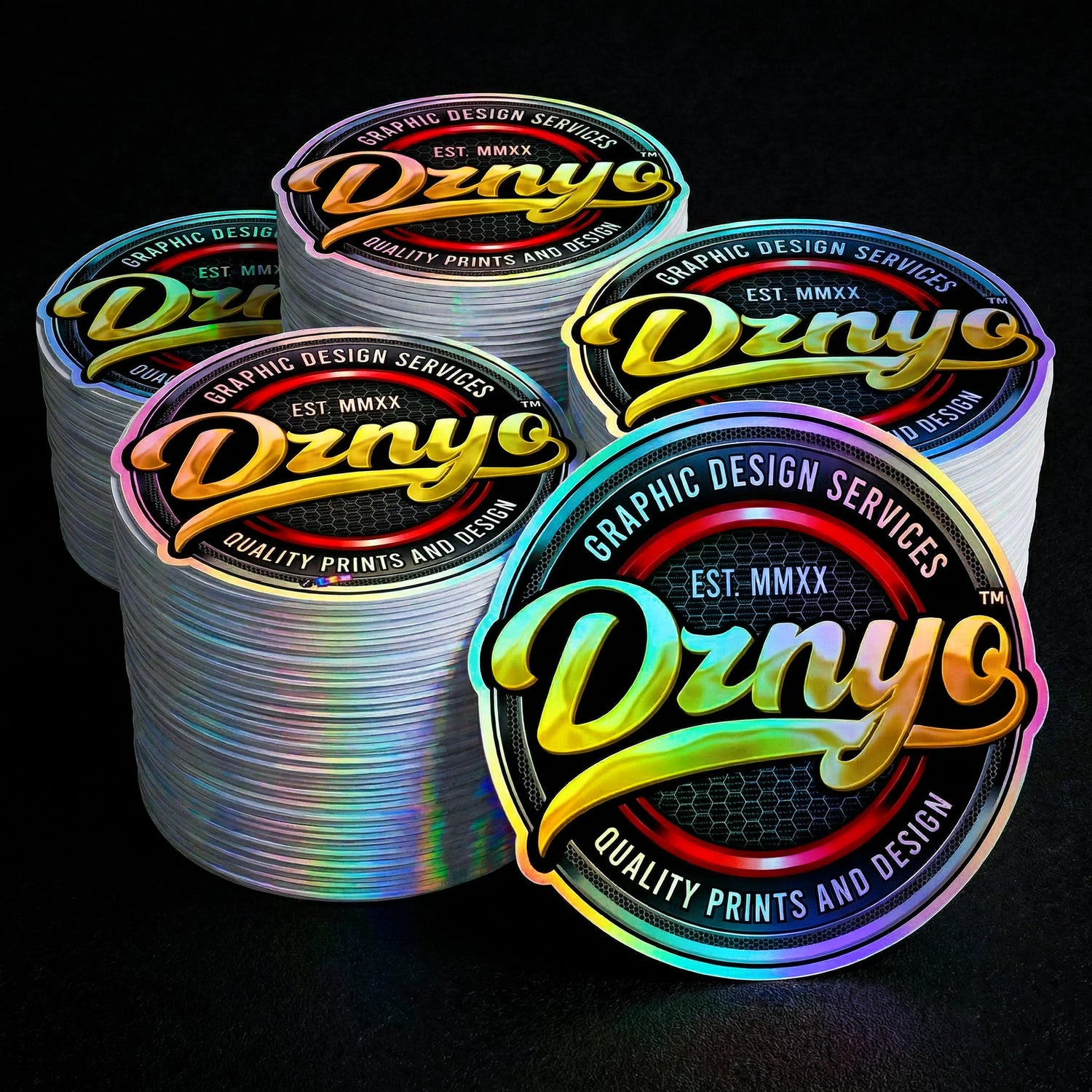 HOLOGRAPHIC STICKERS