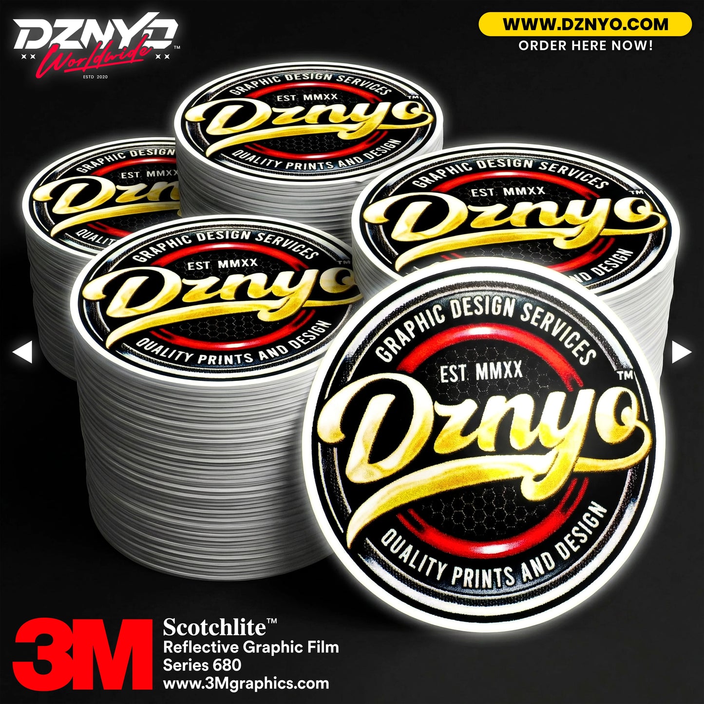 3M RETRO REFLECTIVE VINYL