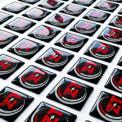 DZNYO Premium 3D Dome Stickers