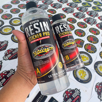 DZNYO Resin Sticker Pro – 3D Dome Sticker Coating Solution