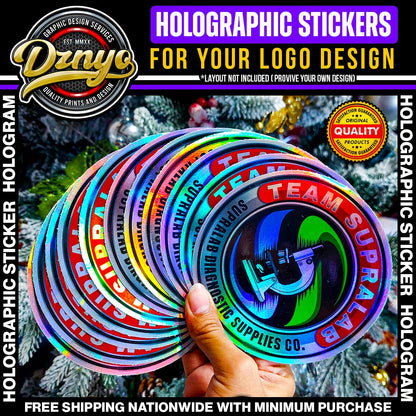 HOLOGRAPHIC PRO STICKER
