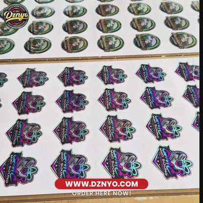 DZNYO Resin Sticker Pro – 3D Dome Sticker Coating Solution