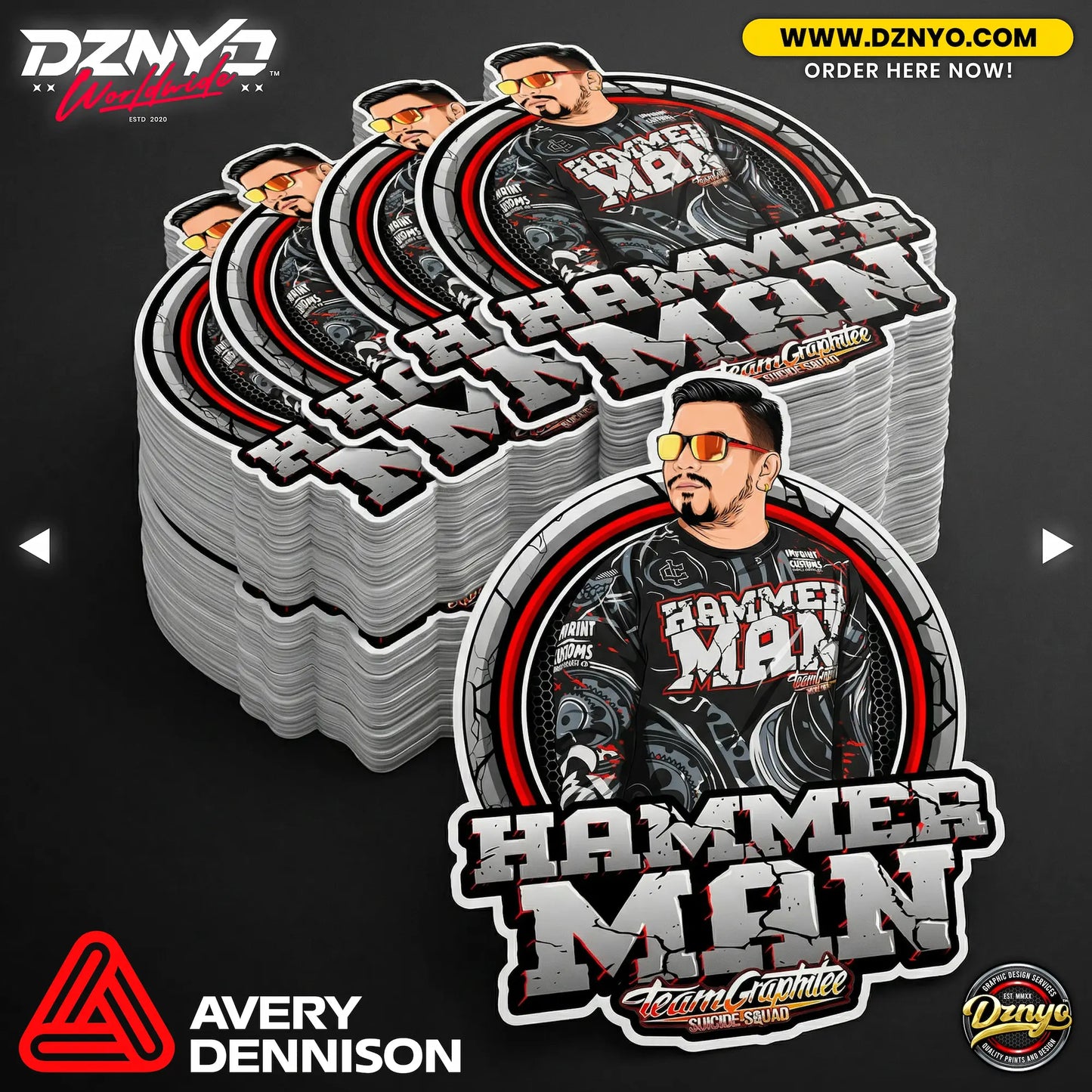 AVERY DENNISON WHITE VINYL